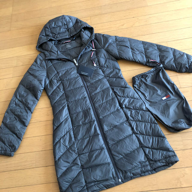 TOMMY HILFIGER - トミーヒルフィガー★ダウンコート XS グレーの通販 by ランラン's shop｜トミーヒルフィガーならラクマ