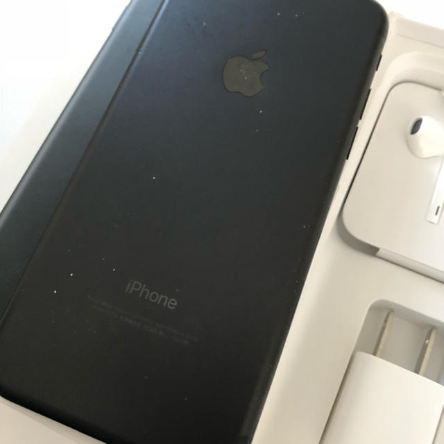 iPhone7 128 GB ブラック SIMフリー解除済スマホ/家電/カメラ