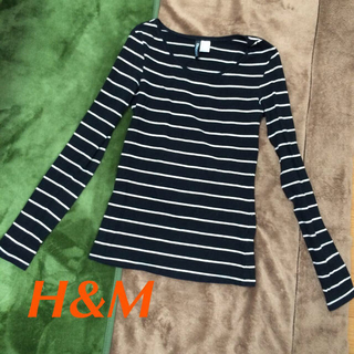 エイチアンドエム(H&M)のボーダーロンT♡(Tシャツ(長袖/七分))