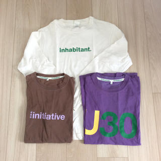 インハビダント(inhabitant)のinhabitant Tシャツ3枚(Tシャツ/カットソー(半袖/袖なし))