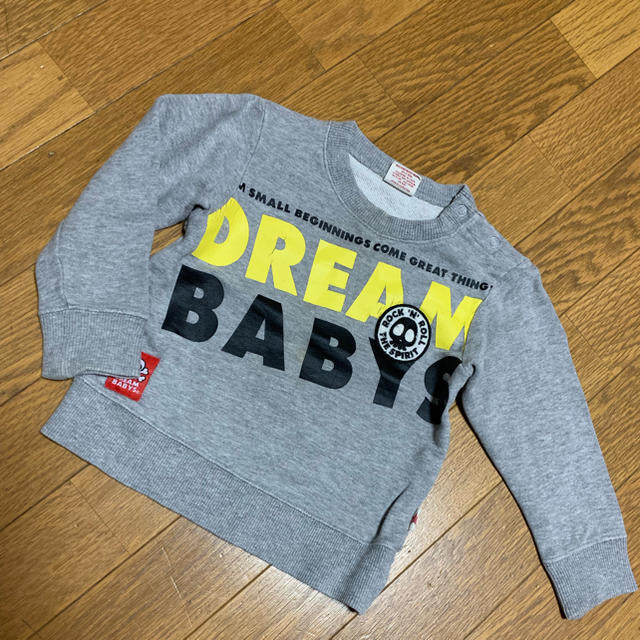 DREAMBABYS(ドリームベイビーズ)のドリームベビー☆トレーナー ☆90 キッズ/ベビー/マタニティのキッズ服男の子用(90cm~)(Tシャツ/カットソー)の商品写真