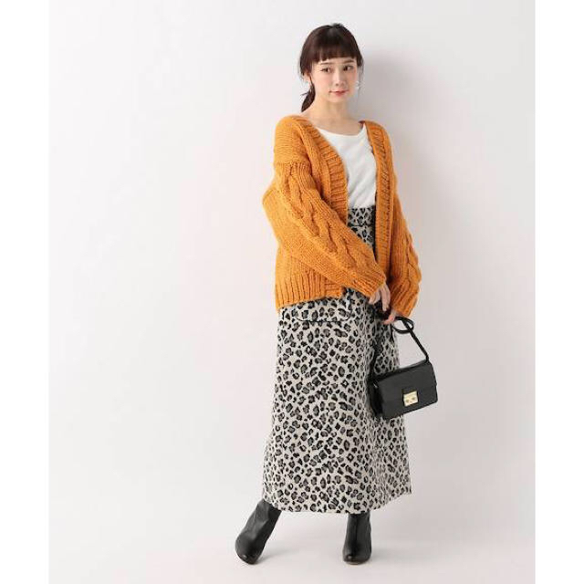 スローブイエナ☆20AW ☆レオパードスカート☆美品