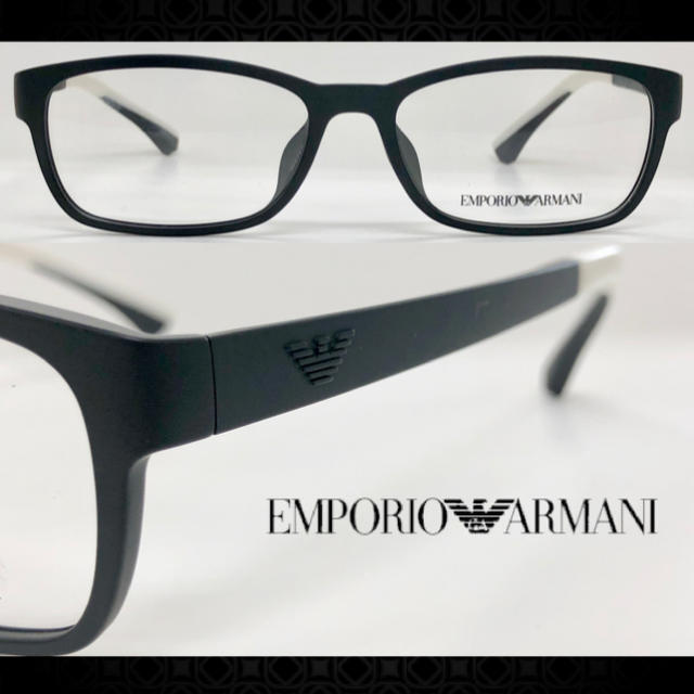 Emporio Armani(エンポリオアルマーニ)のARMANI エンポリオ アルマーニ メガネ フレーム EA3068D 5323 メンズのファッション小物(サングラス/メガネ)の商品写真