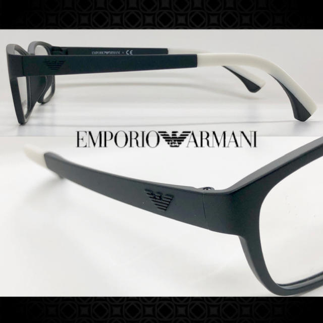 Emporio Armani(エンポリオアルマーニ)のARMANI エンポリオ アルマーニ メガネ フレーム EA3068D 5323 メンズのファッション小物(サングラス/メガネ)の商品写真