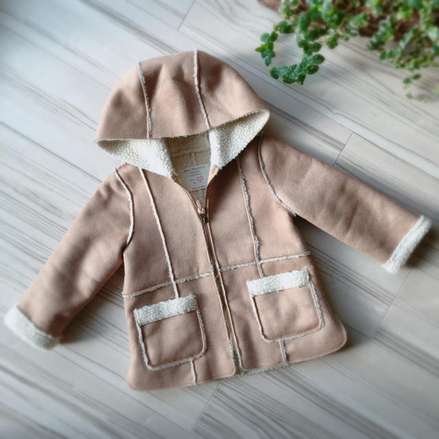 zara baby ムートンコート 86cm