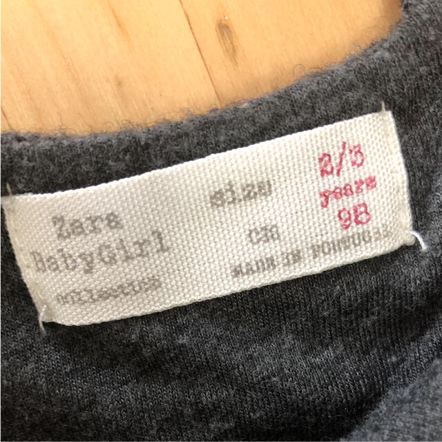 ZARA KIDS(ザラキッズ)のザラベビー★ジャンパースカート 95cm キッズ/ベビー/マタニティのキッズ服女の子用(90cm~)(ワンピース)の商品写真