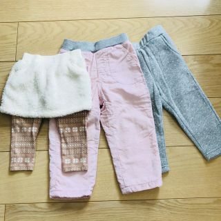 ユニクロ(UNIQLO)の(fhafa9372様専用)ユニクロ babyGAP 3点(パンツ)