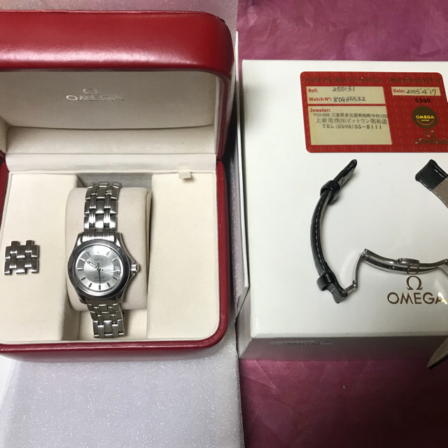 OMEGA(オメガ)のオメガシーマスター クロノメーターオートマチック120 国際保証書付 メンズの時計(金属ベルト)の商品写真