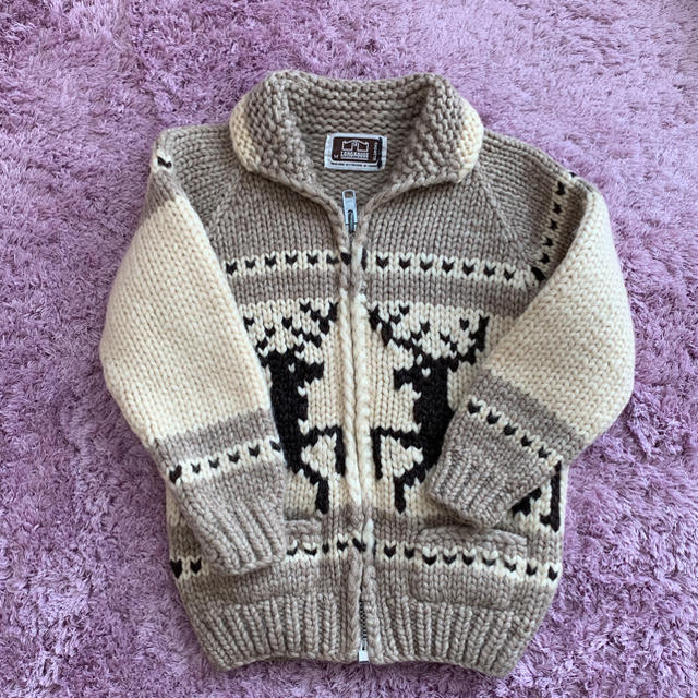 Ralph Lauren(ラルフローレン)のLONG HOUSE カウチンセーター カーディガン KIDS 110-120 キッズ/ベビー/マタニティのキッズ服男の子用(90cm~)(ニット)の商品写真