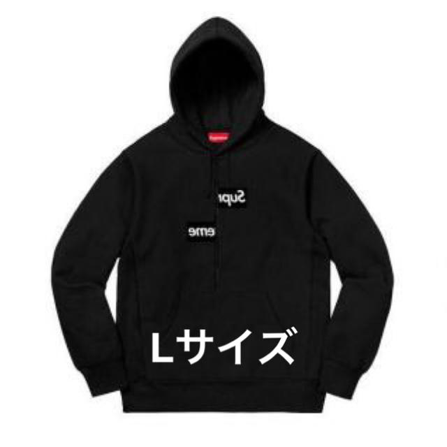 憧れ Supreme - けんぽん Supreme split box logo hooded L パーカー
