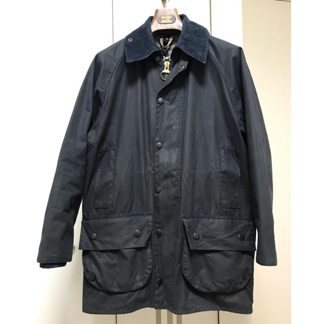 美品 94年 40 ネイビー Beaufort ビューフォート　barbour