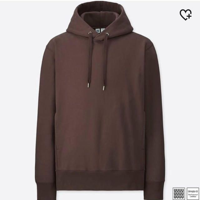 UNIQLO(ユニクロ)のUNIQLO  U パーカー ブラウン メンズのトップス(パーカー)の商品写真