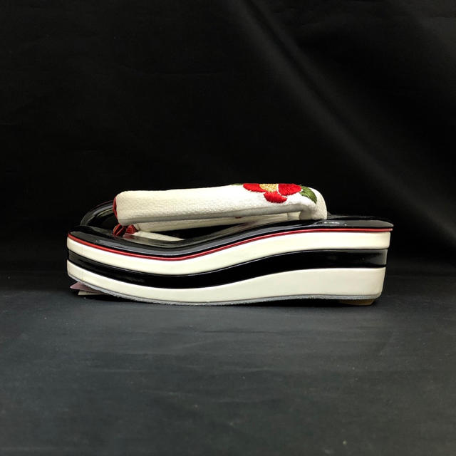 ハイヒール 草履バッグ セット(新品) #00A レディースの靴/シューズ(下駄/草履)の商品写真