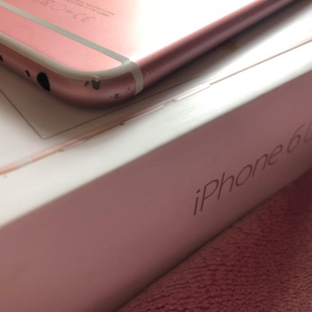 Apple(アップル)の【ピュアW様専用】iPhone 6s ローズゴールド64GB SIMフリー スマホ/家電/カメラのスマートフォン/携帯電話(スマートフォン本体)の商品写真