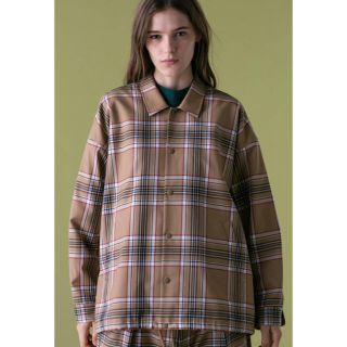 ビューティアンドユースユナイテッドアローズ(BEAUTY&YOUTH UNITED ARROWS)のmonkey time TW BEIGE TARTAN COACH JACKET(ブルゾン)