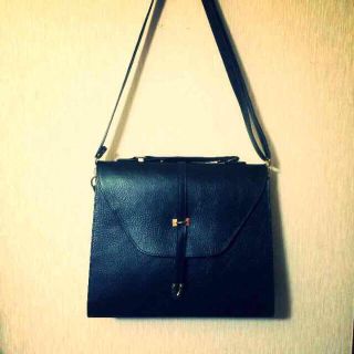 アナップ(ANAP)のBlack × Gold バック(ショルダーバッグ)