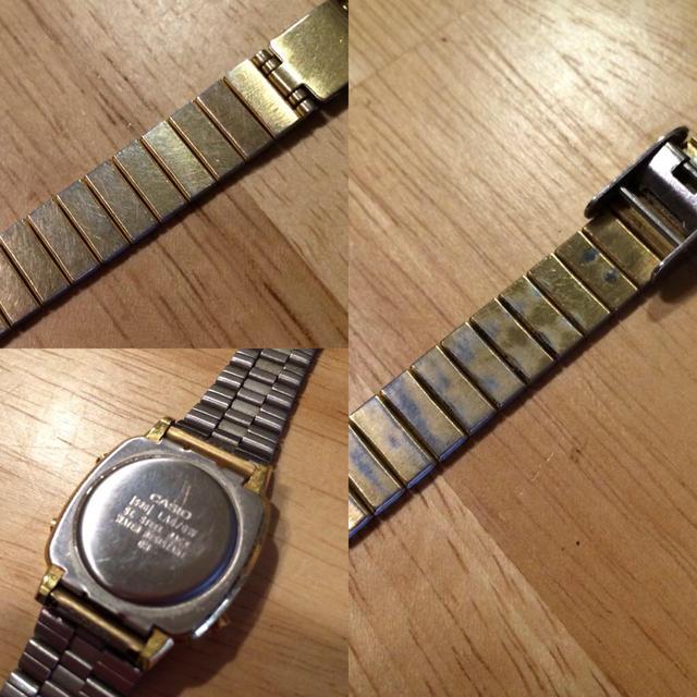CASIO(カシオ)の【カシオ】ゴールドデジタル時計 レディースのファッション小物(腕時計)の商品写真