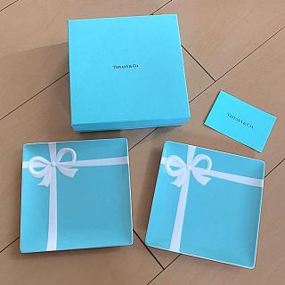 ティファニー(Tiffany & Co.)のティファニー お皿 2枚セット(食器)