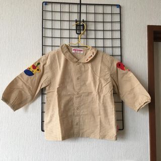 ミキハウス(mikihouse)のミキハウス シャツ 80cm(シャツ/カットソー)