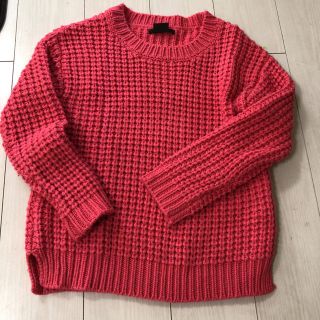 ザラ(ZARA)のZARA好きな方 さし色ピンク セーター(ニット/セーター)