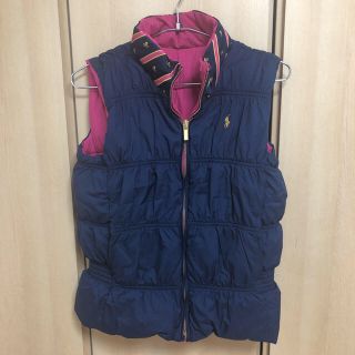 ラルフローレン(Ralph Lauren)のラルフローレン  リバーシブル ダウンベスト(ジャケット/上着)