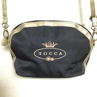 トッカ(TOCCA)の黒 TOCCA  ショルダーバッグ ナイロン(ショルダーバッグ)