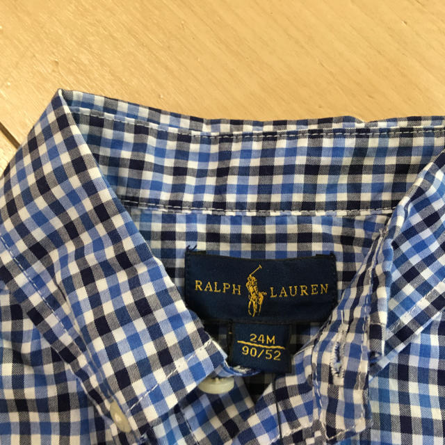 Ralph Lauren(ラルフローレン)のラルフローレン キッズ用シャツ キッズ/ベビー/マタニティのキッズ服男の子用(90cm~)(ブラウス)の商品写真