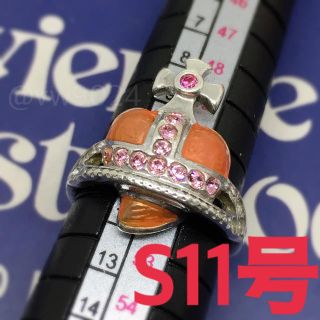 ヴィヴィアンウエストウッド(Vivienne Westwood)のディアマンテハートリング S11号(リング(指輪))