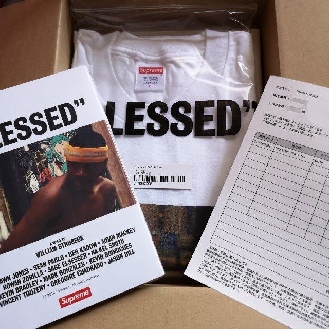 送料無料新作】 Supreme supreme blessed DVD TEE Mの通販 by shym shop｜シュプリームならラクマ 