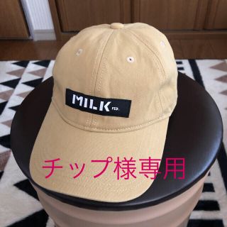 ミルクフェド(MILKFED.)のMILKFED.のキャップ(キャップ)