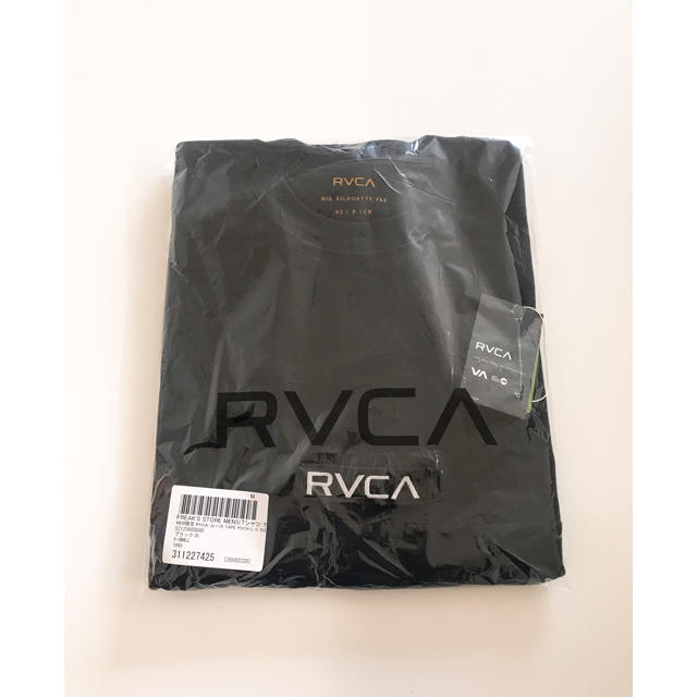 RVCA(ルーカ)のRVCA テープロゴロンT XSサイズ レディースのトップス(Tシャツ(長袖/七分))の商品写真