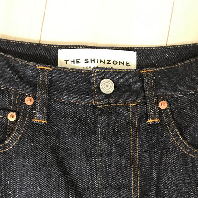 Shinzone(シンゾーン)のデニムスカート レディースのスカート(ロングスカート)の商品写真