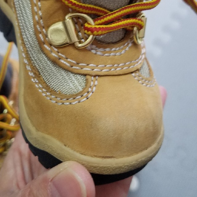 Timberland(ティンバーランド)の未使用キッズTimberland　靴 キッズ/ベビー/マタニティのベビー靴/シューズ(~14cm)(ブーツ)の商品写真