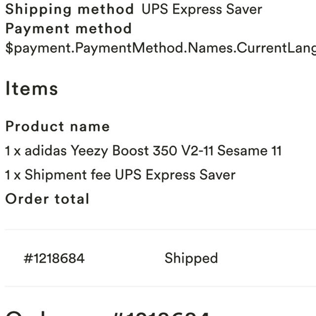 yeezy boost 350 v2 sesame Kanye adidas