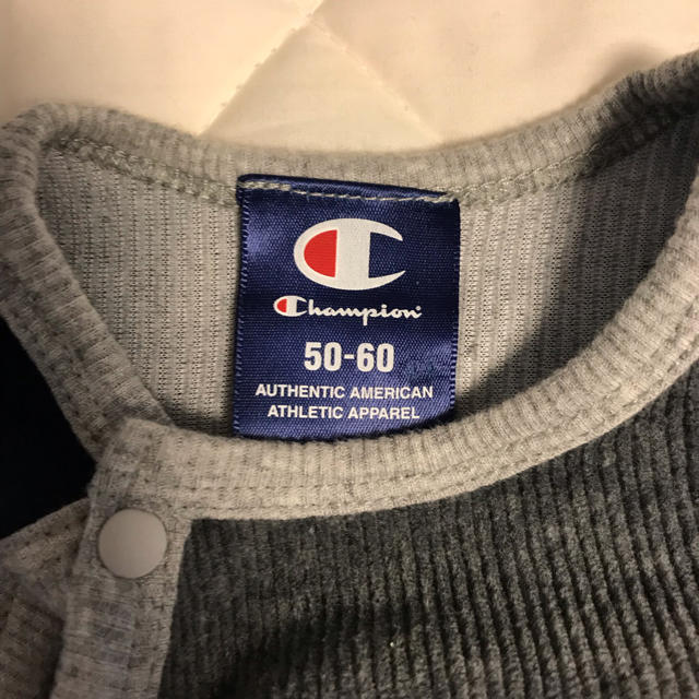 Champion(チャンピオン)のchampion 長袖カバーオール キッズ/ベビー/マタニティのベビー服(~85cm)(カバーオール)の商品写真