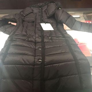 モンクレール(MONCLER)の[新品]MONCLER HERMINE 00、0サイズ ブラック(ダウンコート)