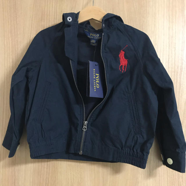 POLO RALPH LAUREN(ポロラルフローレン)の★新品★【ラルフローレン】紺色ジャケット キッズ/ベビー/マタニティのキッズ服男の子用(90cm~)(ジャケット/上着)の商品写真