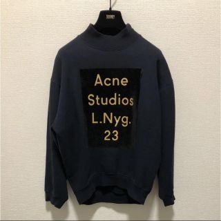 アクネ(ACNE)のacne studios 14AW ロゴスウェットシャツ(スウェット)