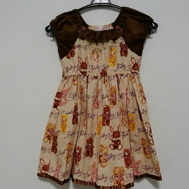 Shirley Temple(シャーリーテンプル)のワンピース　shirley temple　120 キッズ/ベビー/マタニティのキッズ服女の子用(90cm~)(ワンピース)の商品写真