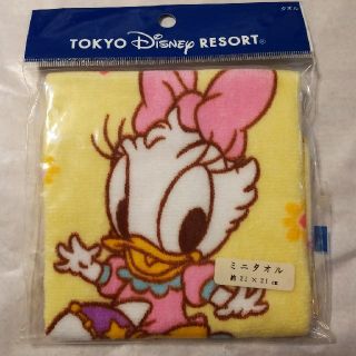 ディズニー(Disney)のディズニーリゾート デイジー ミニタオルハンカチ(ハンカチ)