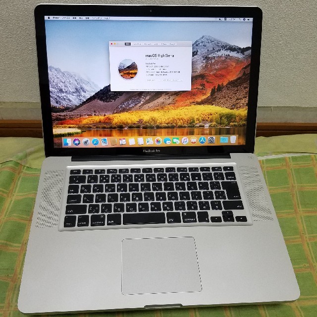 ノートPCMacbook pro 2011 15 inch i7 ジャンク扱い