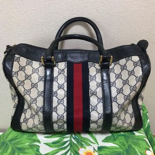 グッチ(Gucci)の値下げしました オールドグッチ ボストンバッグ(ボストンバッグ)