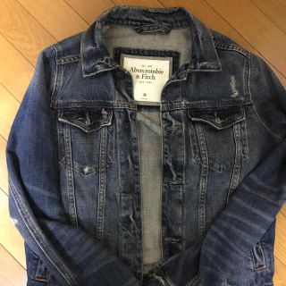 アバクロンビーアンドフィッチ(Abercrombie&Fitch)のアバクロ デニムジャケット(Gジャン/デニムジャケット)