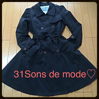 トランテアンソンドゥモード(31 Sons de mode)の31 Sons de mode コート(スプリングコート)