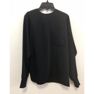 ハイク(HYKE)のHYKE 18ss CREWNECK LONG SLEEVE BLOUSE/美品(シャツ/ブラウス(長袖/七分))