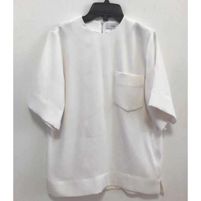 HYKE 18SS 完売CREW NECK HALF SLEEVE BLOUSE