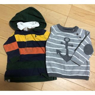 ポロラルフローレン(POLO RALPH LAUREN)のむー6995様専用 トップス 2枚セット 80(シャツ/カットソー)