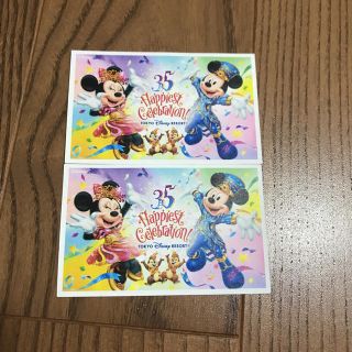 ディズニー(Disney)の35周年チケット(遊園地/テーマパーク)