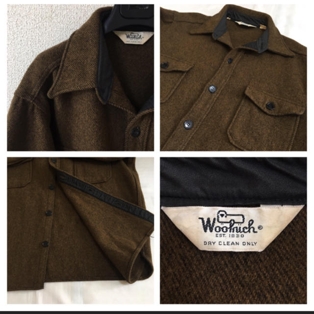 WOOLRICH(ウールリッチ)の◆70's◆Woolrich ウールリッチ◆CPO ウールシャツジャケット XL メンズのジャケット/アウター(その他)の商品写真