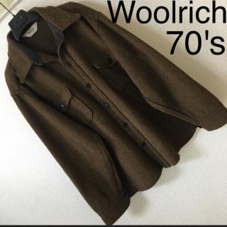 ウールリッチ(WOOLRICH)の◆70's◆Woolrich ウールリッチ◆CPO ウールシャツジャケット XL(その他)